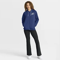 Sweat à capuche zippé intégral Authentic Pro Rink bleu Fanatics Tampa Bay Lightning pour femme