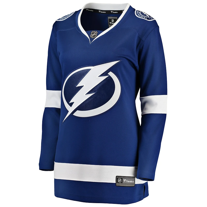 Maillot domicile Fanatics bleu Tampa Bay Lightning Breakaway pour femmes