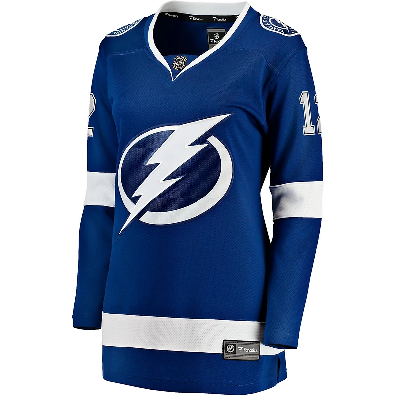 Women's Fanatics Jakob Pelletier Blue Tampa Bay Lightning Home Breakaway Jersey