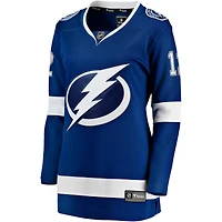 Women's Fanatics Jakob Pelletier Blue Tampa Bay Lightning Home Breakaway Jersey