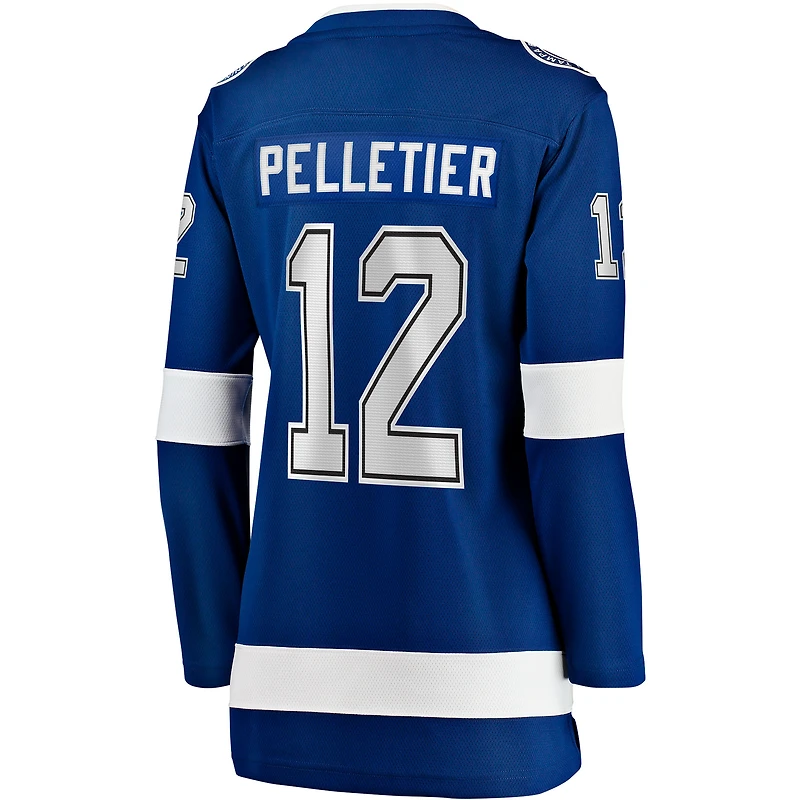 Women's Fanatics Jakob Pelletier Blue Tampa Bay Lightning Home Breakaway Jersey