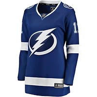 Women's Fanatics Luke Glendening Blue Tampa Bay Lightning Home Breakaway Player Jersey