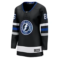 Women's Fanatics Nikita Kucherov Black Tampa Bay Lightning  Breakaway Jersey