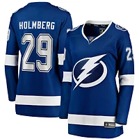 Women's Fanatics Pontus Holmberg Blue Tampa Bay Lightning Home Breakaway Jersey