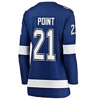 Women's Fanatics Tampa Bay Lightning Blue Brayden Point Breakaway Player Jersey