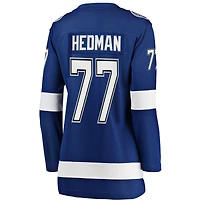 Women's Fanatics Victor Hedman Blue Tampa Bay Lightning Home Breakaway Jersey