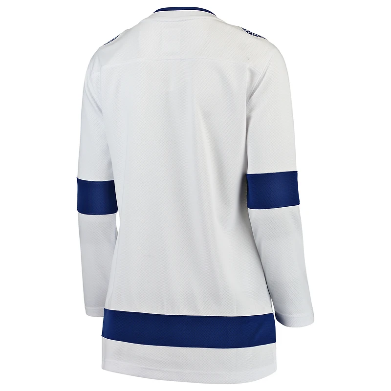 Maillot Breakaway extérieur du Lightning de Tampa Bay Fanatics pour femmes, blanc