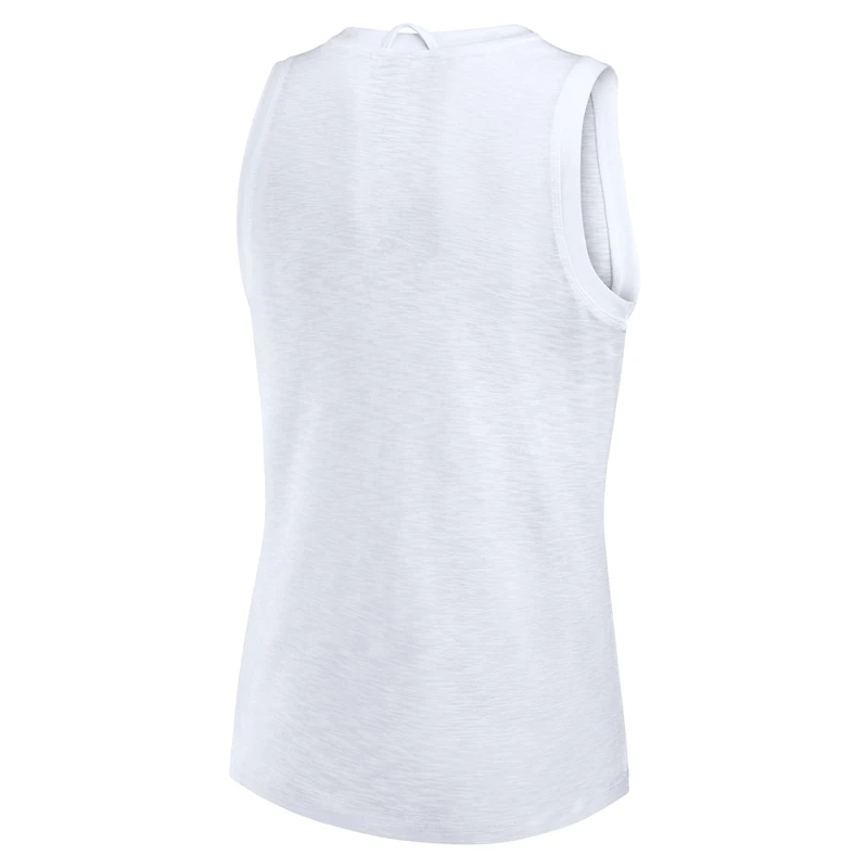 Débardeur Fanatics blanc Tampa Bay Lightning pour femme