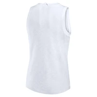 Débardeur Fanatics blanc Tampa Bay Lightning pour femme