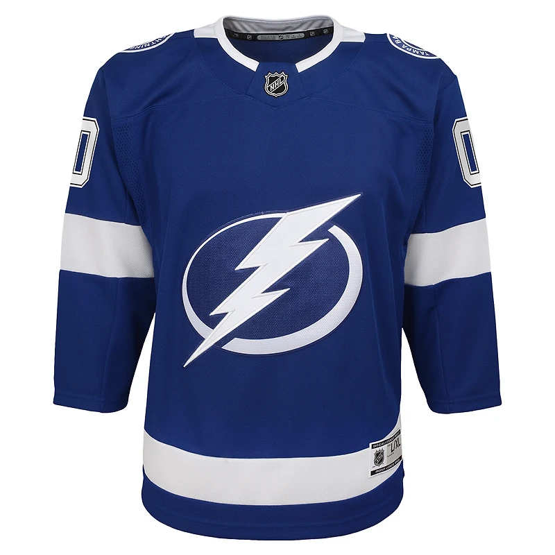 Youth Blue Tampa Bay Lightning 2020/21 Home - Custom Premier Jersey
