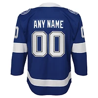 Youth Blue Tampa Bay Lightning 2020/21 Home - Custom Premier Jersey