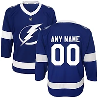 Enfant Bleu Tampa Bay Lightning 2020/21 Domicile - Réplique de maillot personnalisé