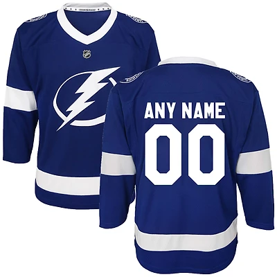 Enfant Bleu Tampa Bay Lightning 2020/21 Domicile - Réplique de maillot personnalisé