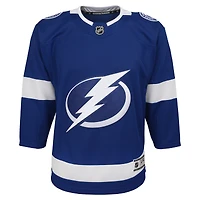 Maillot vierge Premier pour jeunes du Lightning de Tampa Bay bleu à domicile
