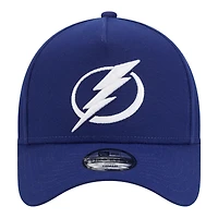 Youth New Era Blue Tampa Bay Lightning 9FORTY A-Frame Adjustable Hat