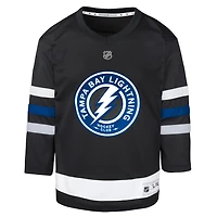Maillot de joueur réplique alternative du Lightning Tampa Bay noir Nikita Kucherov pour jeunes