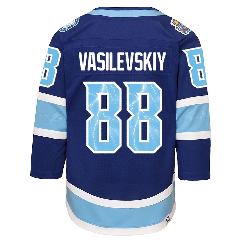 Youth Outerstuff Andrei Vasilevskiy Blue Tampa Bay Lightning 2026 NHL Stadium Series Premier Jersey