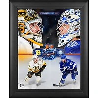 Tampa Bay Lightning vs. Boston Bruins Framed 13" x 16" 2026 NHL Stadium Series Matchup Collage