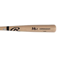 Carl Crawford Tampa Bay Rays Autographed Blonde Rawlings Pro Bat