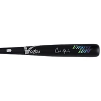 Carl Crawford Tampa Bay Rays Autographed Victus City Connect Bat