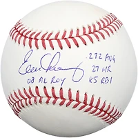 Balle de baseball autographiée par Evan Longoria des Tampa Bay Rays avec plusieurs inscriptions - Édition limitée n° 3/10