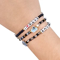 Lot de 3 bracelets d'amitié FOCO des Rays de Tampa Bay