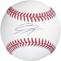 Balle de baseball autographiée par Gavin Lux des Rays de Tampa Bay