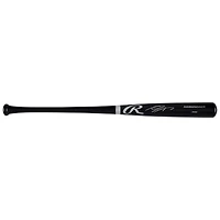 Gavin Lux Tampa Bay Rays Autographed Black Rawlings Pro Bat