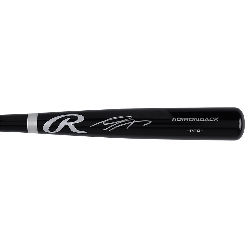 Gavin Lux Tampa Bay Rays Autographed Black Rawlings Pro Bat