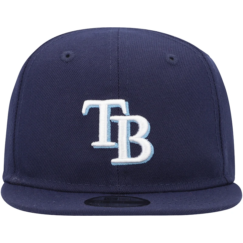 Casquette réglable New Era Tampa Bay Rays My First 9FIFTY adulte bleu marine