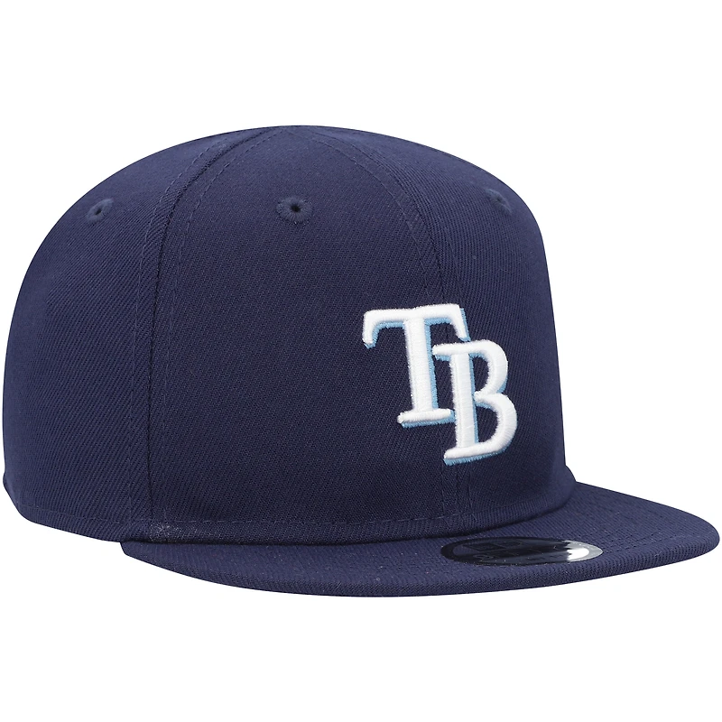 Casquette réglable New Era Tampa Bay Rays My First 9FIFTY adulte bleu marine