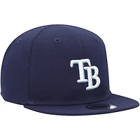 Casquette réglable New Era Tampa Bay Rays My First 9FIFTY adulte bleu marine