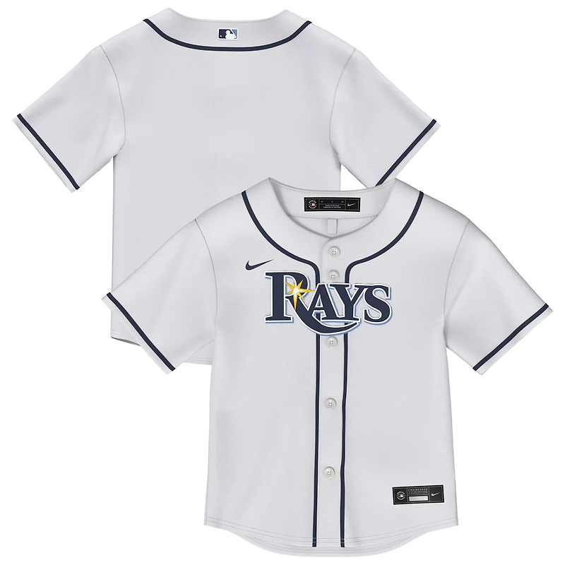 Infant White Tampa Bay Rays Home Replica Jersey
