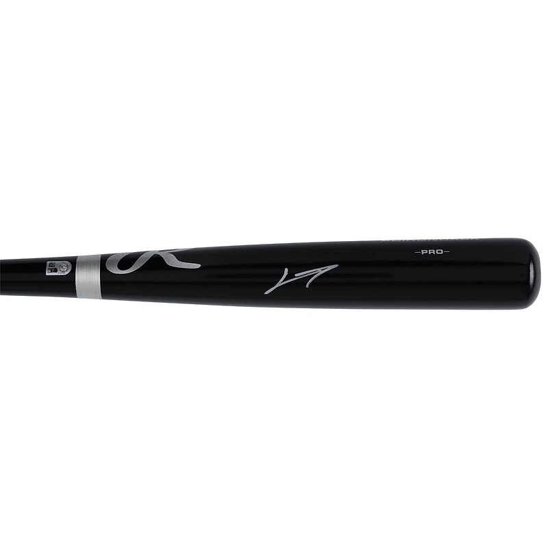 Junior Caminero Tampa Bay Rays Autographed Black Rawlings Pro Bat