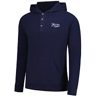 Men's Dunbrooke  Navy Tampa Bay Rays Montana Lightweight Raglan Pullover Hoodie