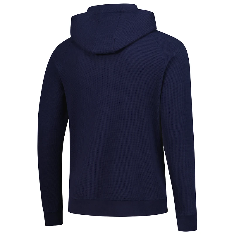 Men's Dunbrooke  Navy Tampa Bay Rays Montana Lightweight Raglan Pullover Hoodie