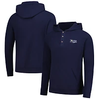 Men's Dunbrooke  Navy Tampa Bay Rays Montana Lightweight Raglan Pullover Hoodie