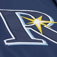 Maillot d'entraînement au bâton authentique bleu pour homme Mitchell & Ness David Price des Rays de Tampa Bay
