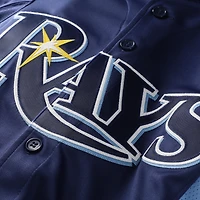Men's Mitchell & Ness David Price Blue Tampa Bay Rays Authentic Batting Practice Jersey