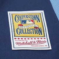 Maillot d'entraînement au bâton authentique bleu pour homme Mitchell & Ness David Price des Rays de Tampa Bay