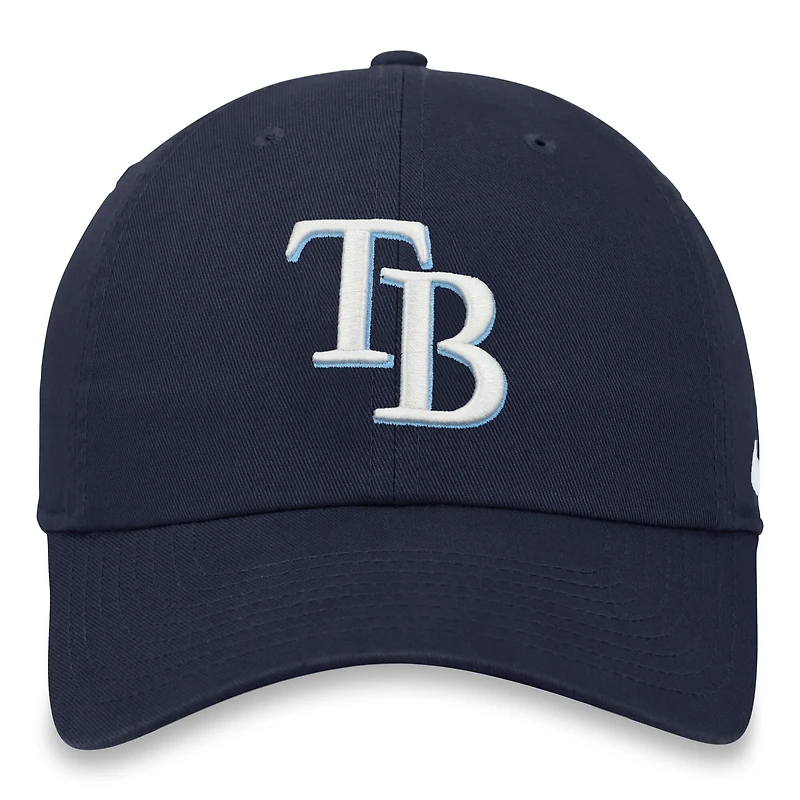 Men's Nike  College Navy Tampa Bay Rays Club Adjustable Hat