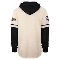 Sweat à capuche arrêt-court Trifecta des Rays de Tampa Bay '47 crème pour hommes