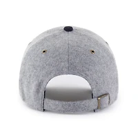 Casquette ajustable Golden Age Wool Clean Up '47 gris/bleu marine pour homme des Tampa Bay Rays