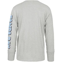 Men's '47 Gray Tampa Bay Rays Fair Ball Franklin Long Sleeve T-Shirt