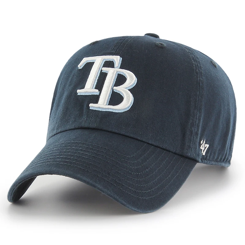 Casquette ajustable « Clean Up » bleu marine Tampa Bay Rays pour homme