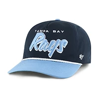 Casquette ajustable Dropshadow Rope Hitch bleu marine Tampa Bay Rays '47 pour homme