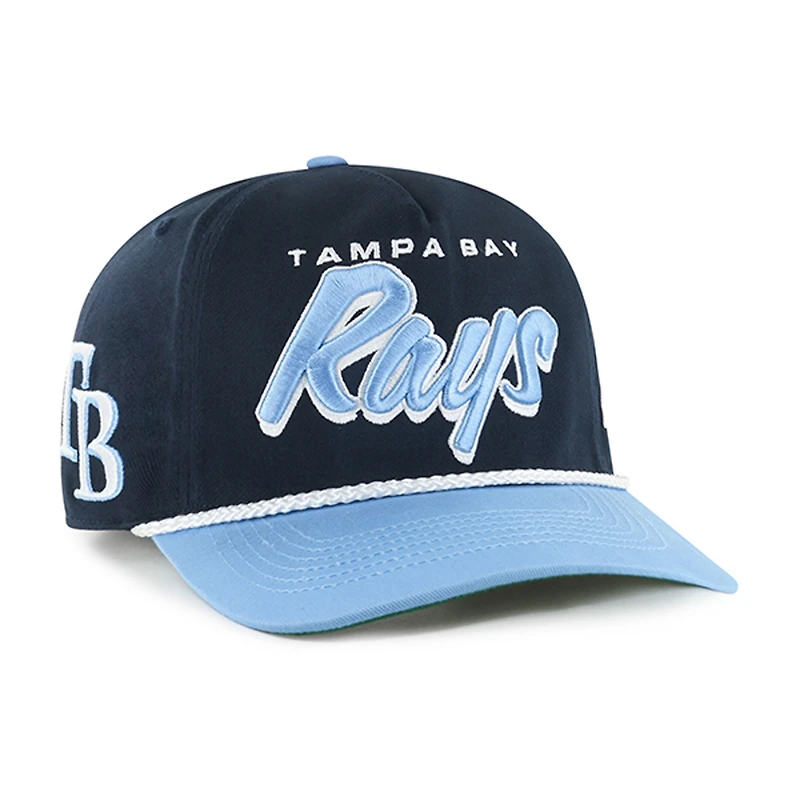 Men's '47 Navy Tampa Bay Rays Dropshadow Rope Hitch Adjustable Hat