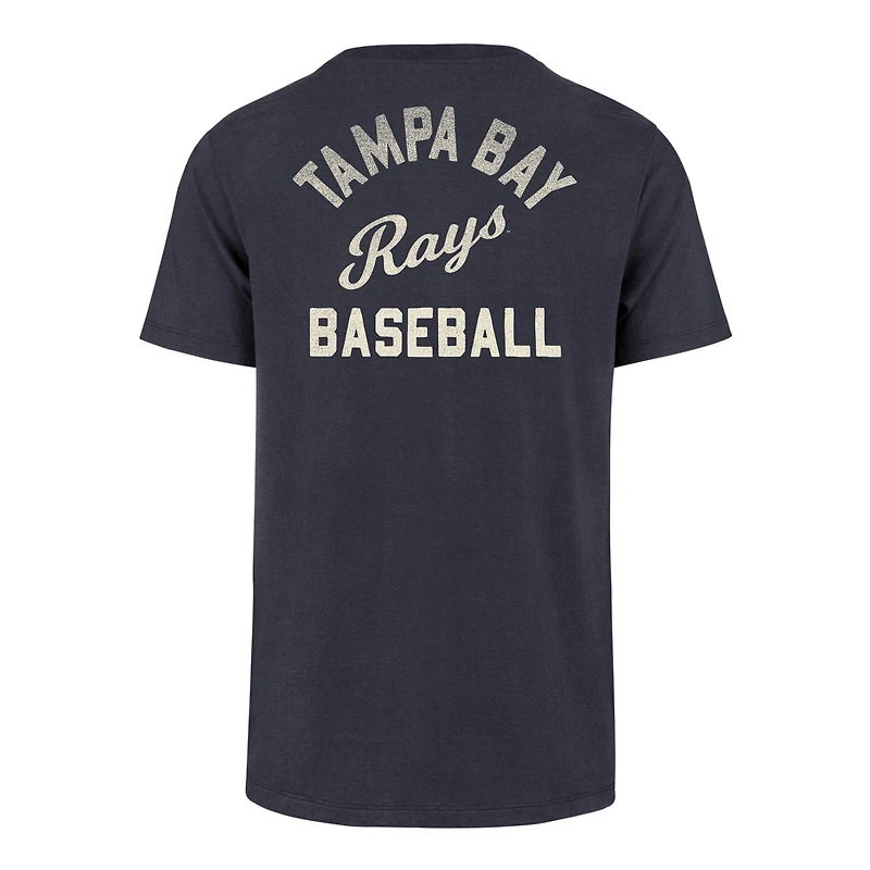 Men's '47  Navy Tampa Bay Rays Turn Back Franklin T-Shirt