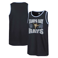 Men's '47 Navy Tampa Bay Rays Upload Franklin Tank Top