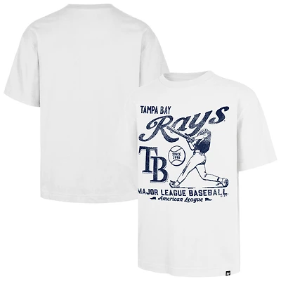 T-shirt blanc « 47 » pour homme